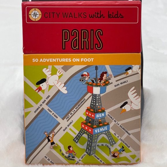 2008 Citi Walks with Kids Paris 50 Adventures on Foot by Natasha Edwards - Picture 2 of 8